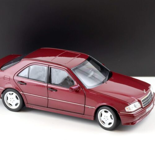 1:18 Norev Mercedes C36 AMG W202 Limousine almandine red DEALER VERSION