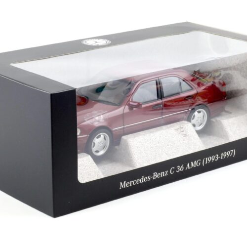 1:18 Norev Mercedes C36 AMG W202 Limousine almandine red DEALER VERSION