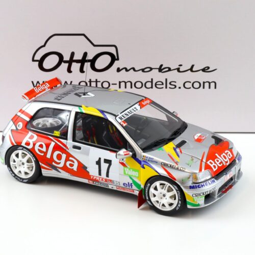 1:18 OTTO mobile OT1058 Renault Clio Maxi Kit Car Ypres Rallye 1995 Munster/ Elst
