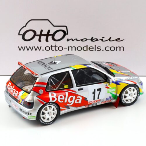 1:18 OTTO mobile OT1058 Renault Clio Maxi Kit Car Ypres Rallye 1995 Munster/ Elst