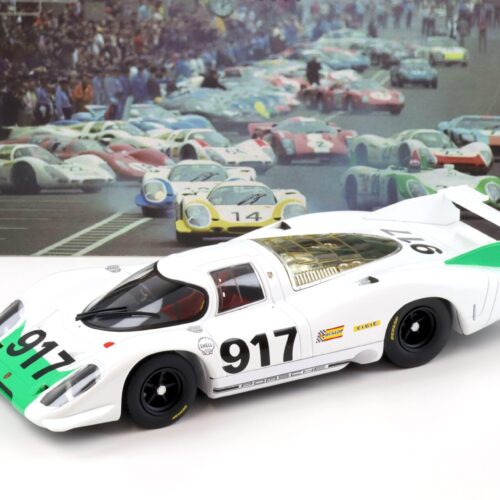 1:18 WERK83 Porsche 917 LH #917 Autosalon Genf 1969 white/ green