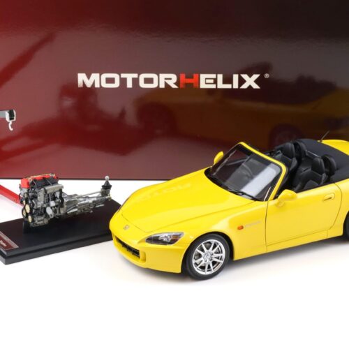 1:18 Motorhelix Honda S2000 (AP2) Indy yellow pearl + engine Diecast M85103