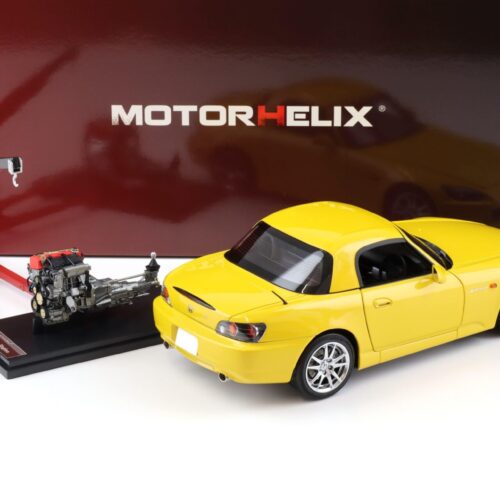 1:18 Motorhelix Honda S2000 (AP2) Indy yellow pearl + engine Diecast M85103