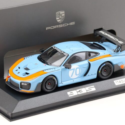 1:43 Minichamps Porsche 935/19 Tribute on GT2 RS GULF #70 blue WAP DEALER