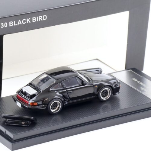 1:64 Master Porsche 911 930 Turbo Black Bird Midnight black Diecast