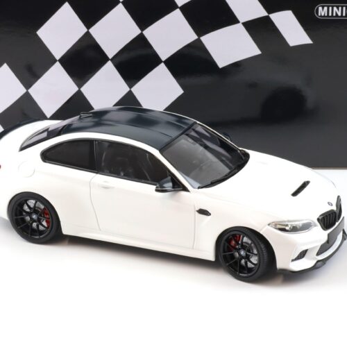 1:18 Minichamps BMW M2 CS (F87) Coupe 2020 white with black wheels