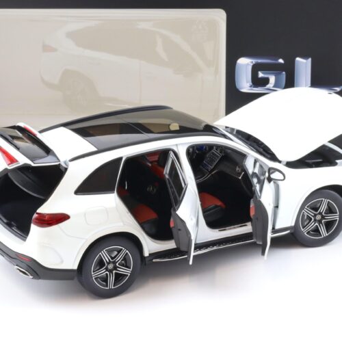 1:18 iScale Mercedes GLC AMG Line X254 SUV 2024 opalithe white bright DEALER VERSION