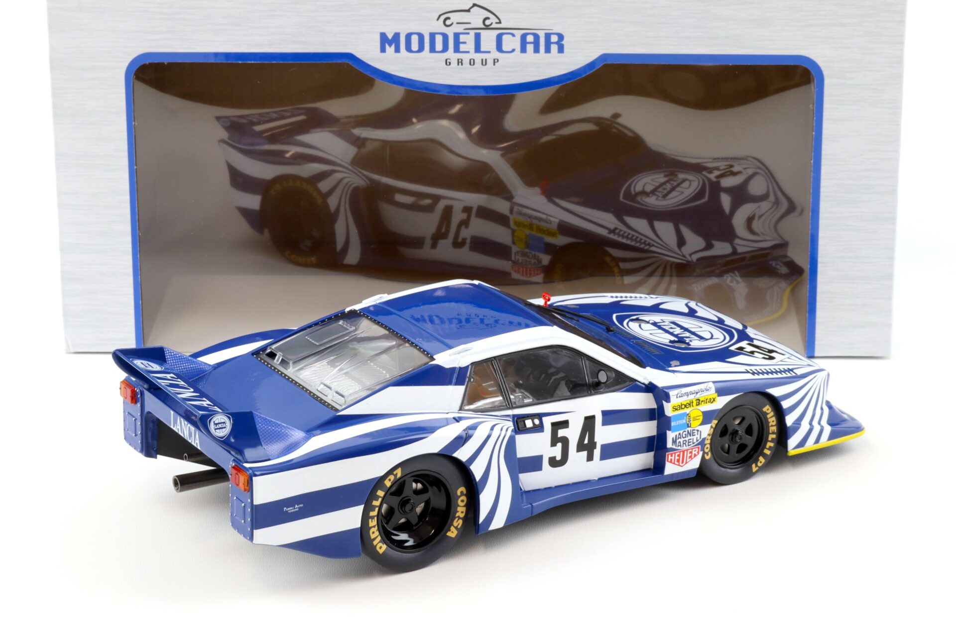 1:18 MCG Lancia Beta Monte Carlo Gr.5 - 6h of Silverstone 1980 Röhrl/ Alboreto #54