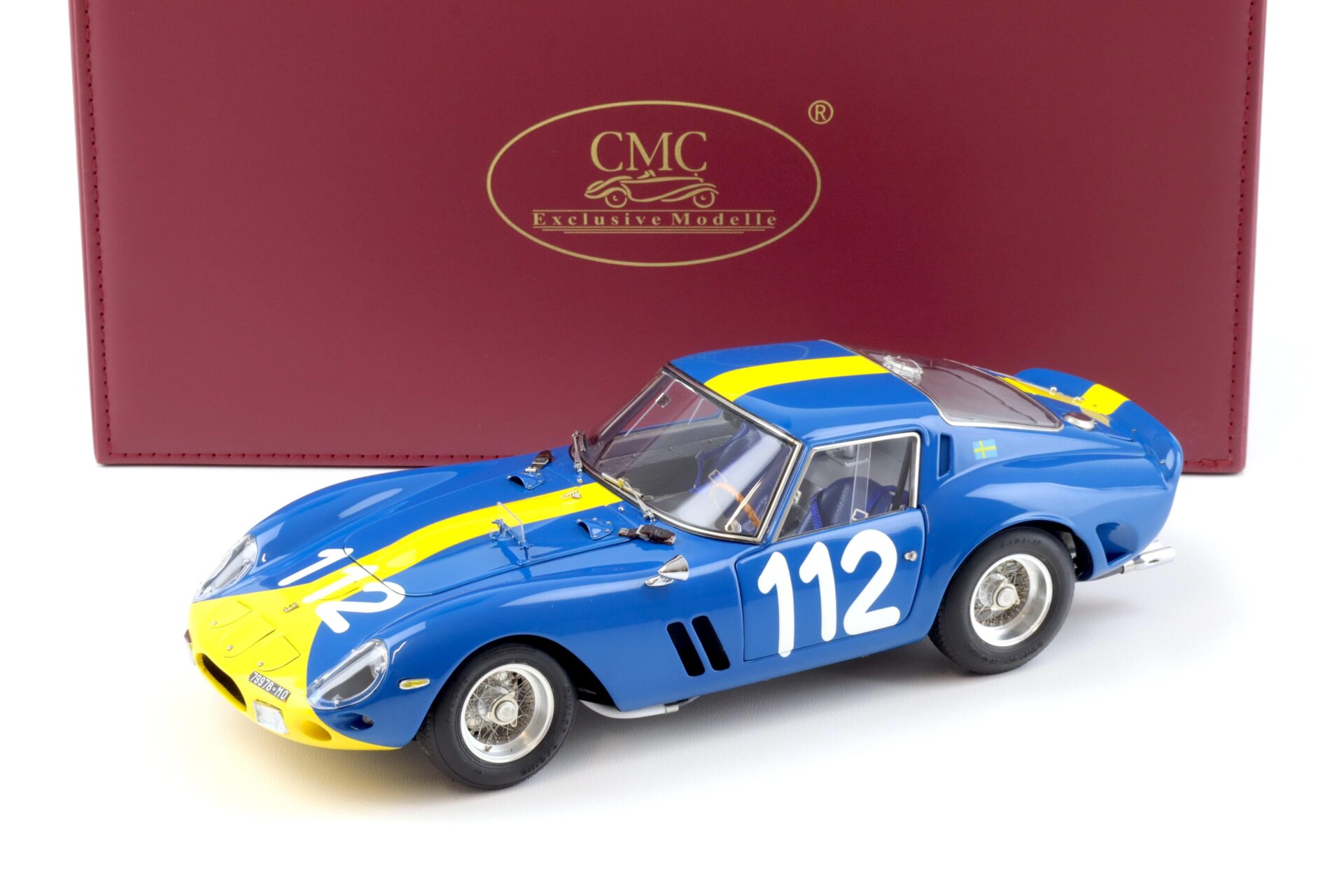 ID 90386 orig 1.jpg 1:18 CMC Ferrari 250 GTO Targa Florio 1964 LHD #112 Norinder/Troberg M-252