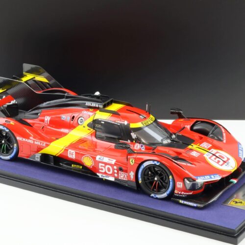 1:18 LookSmart Ferrari 499P #50 AF Corse 24h Le Mans 2023 Fuoco/ Molina 5th Place - Image 2