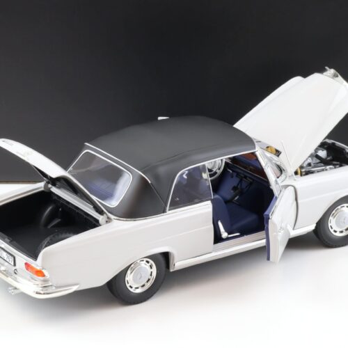 1:18 Norev Mercedes 280 SE Cabriolet 1968 light grey