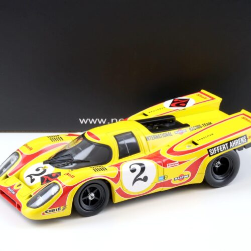 1:18 Norev Porsche 917K Team AAW Martini #2 Siffert/ Ahrens 9h Kyalami 1970