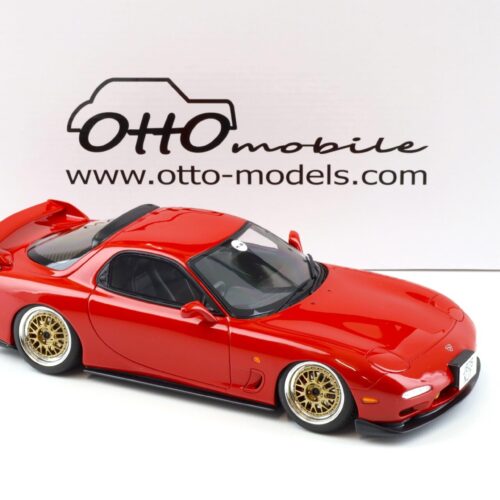 1:18 OTTO mobile OT1062 Mazda RX7 Khyzyl Saleem Tuners red 2020