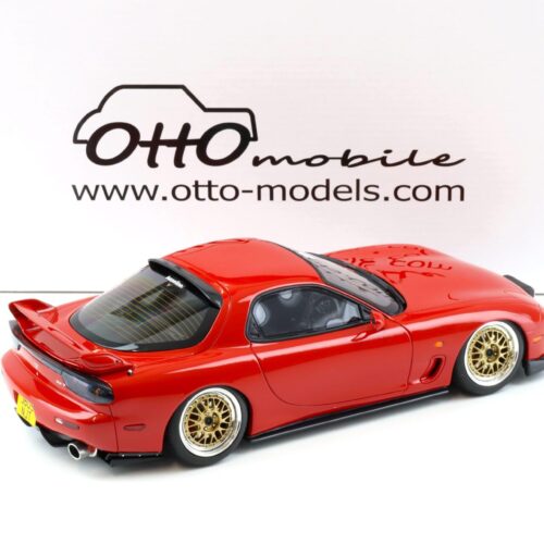 1:18 OTTO mobile OT1062 Mazda RX7 Khyzyl Saleem Tuners red 2020