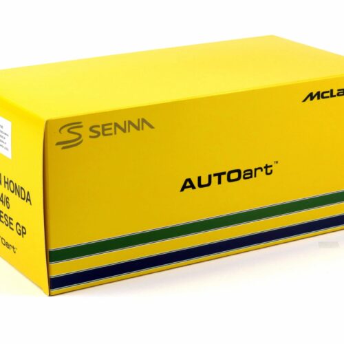 1:18 AUTOart McLAREN Honda MP4/6 Japanese GP 1991 A.Senna #1 with McLaren Logo 89140