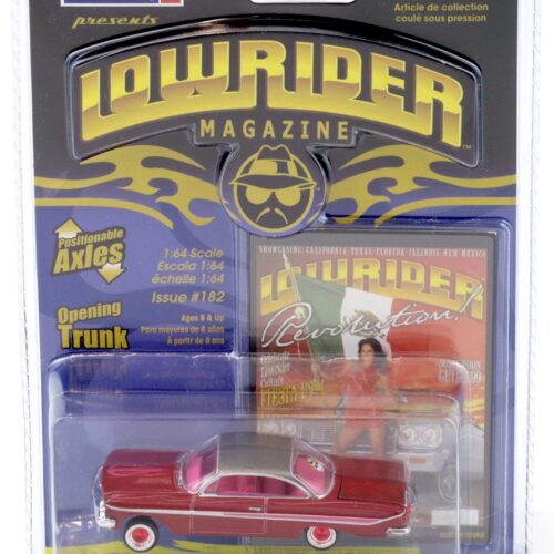 1:64 Revell Lowrider 1961 Chevrolet Impala red #182 Revolution