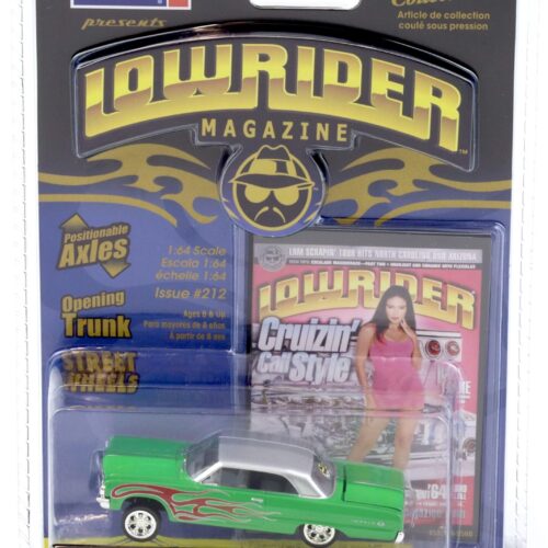 1:64 Revell Lowrider 1964 Chevrolet Impala green #212 Cruizin Cali Style