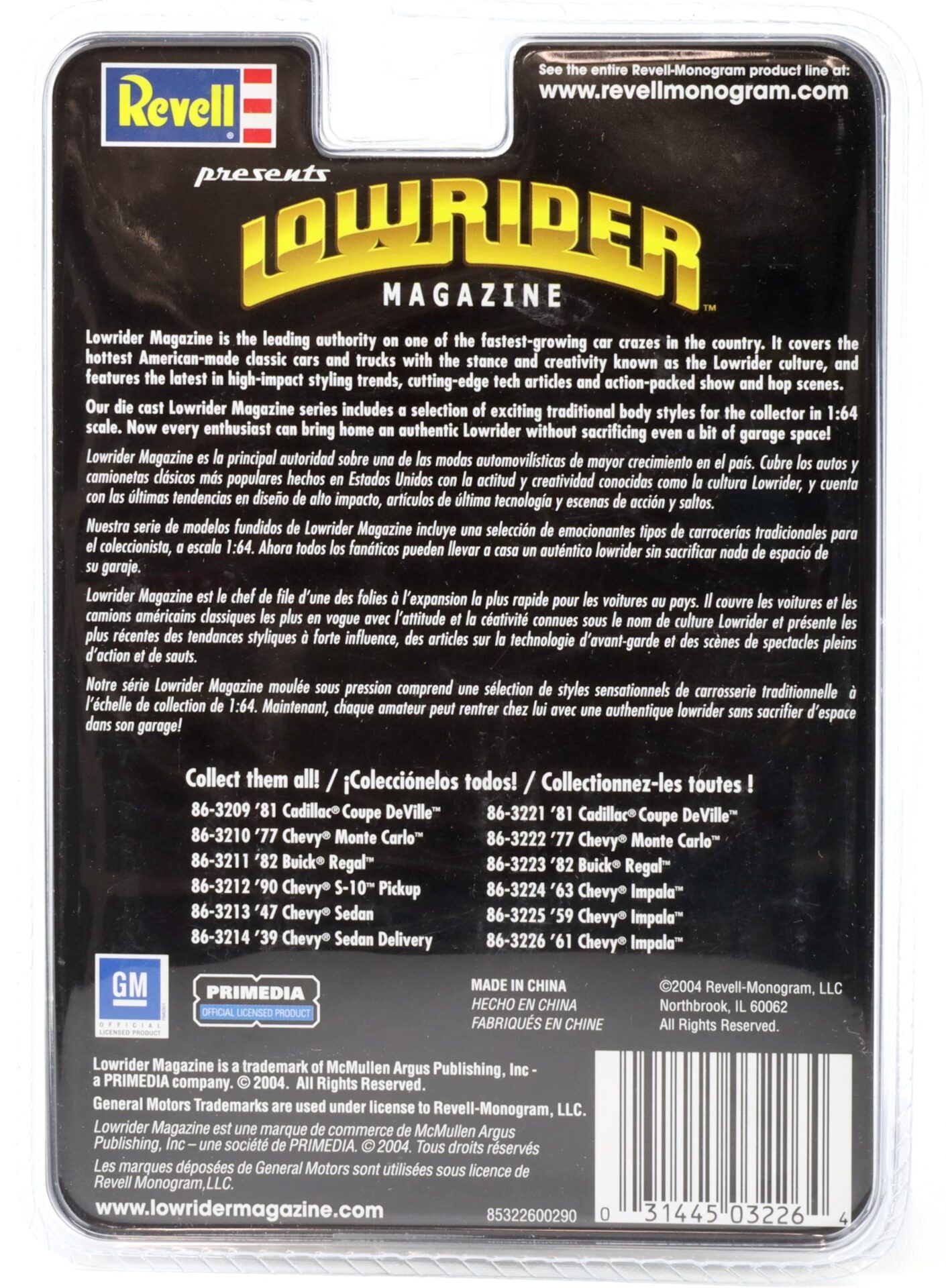 1:64 Revell Lowrider 1961 Chevrolet Impala grey metallic #188 -100 Point Engines