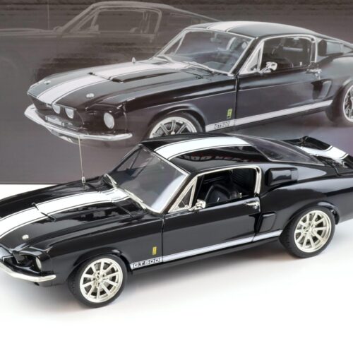 1:18 ACME 1967 Shelby GT 500 Restomod WAR HORSE black/ white stripes