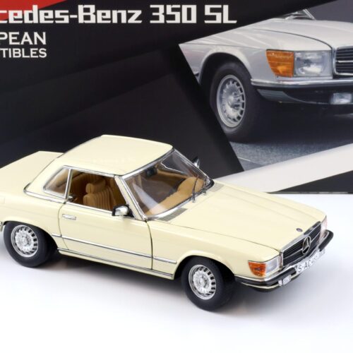 1:18 Sun Star Mercedes 350SL W107 Hardtop ivory 1977