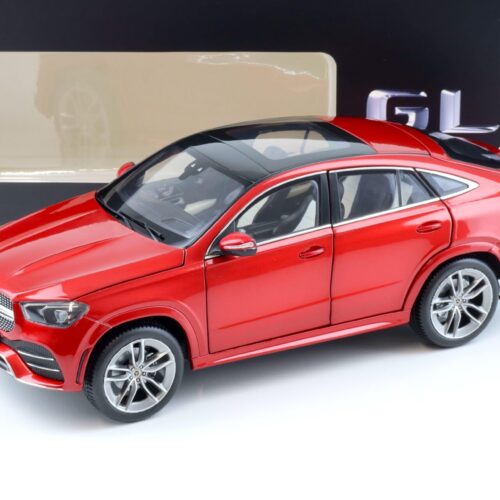1:18 iScale Mercedes GLE Coupe C167 AMG Line designo hyacinth red metallic DEALER VERSION