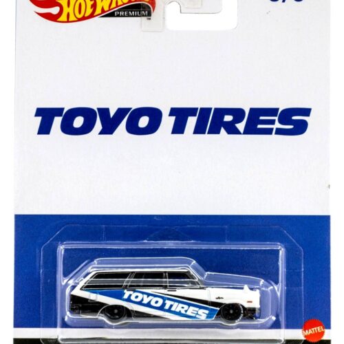 1:64 Hot Wheels Premium 2023 Pop Culture 979V Nissan Skyline Van TOYO TIRES