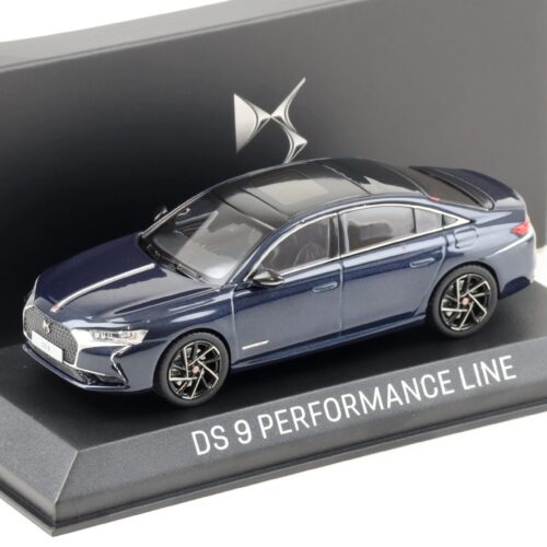 1:43 Norev Citroen DS Automobiles DS 9 Performance Line blue Midnight DEALER VERSION