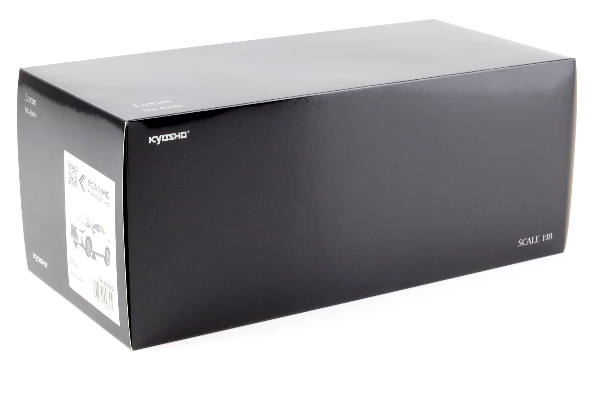 1:18 Kyosho Lexus NX 450h+ SUV 2022 Sinic Quartz white Diecast/ full openings 08968Q