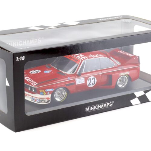 1:18 Minichamps BMW 3.0 CSL Faltz-Alpina #23 Zandvoort Trophy 1975 De Fierlant/Grohs