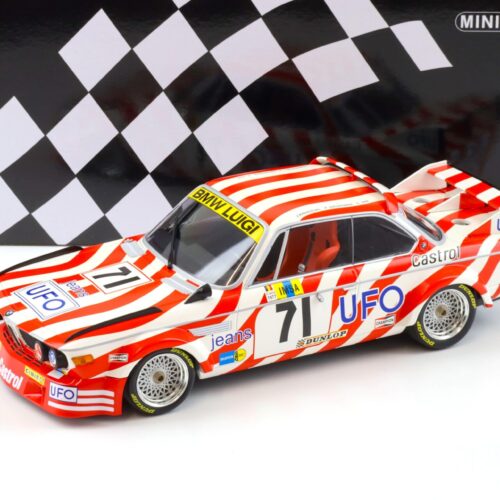 1:18 Minichamps BMW 3.0 CSL Luigi Racing #71 24h Le Mans 1977 Xhenceval/ Dieudonne