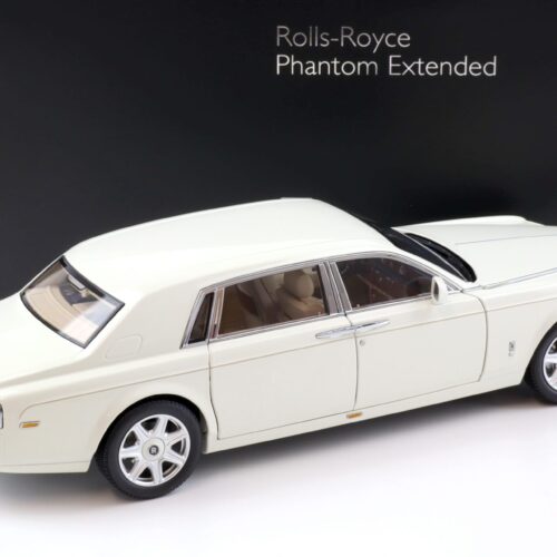 1:18 Kyosho Rolls Royce Phantom EWB Extended Wheelbase 2012 English white