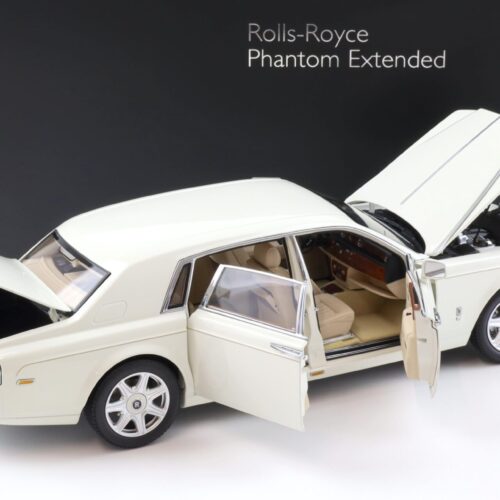 1:18 Kyosho Rolls Royce Phantom EWB Extended Wheelbase 2012 English white