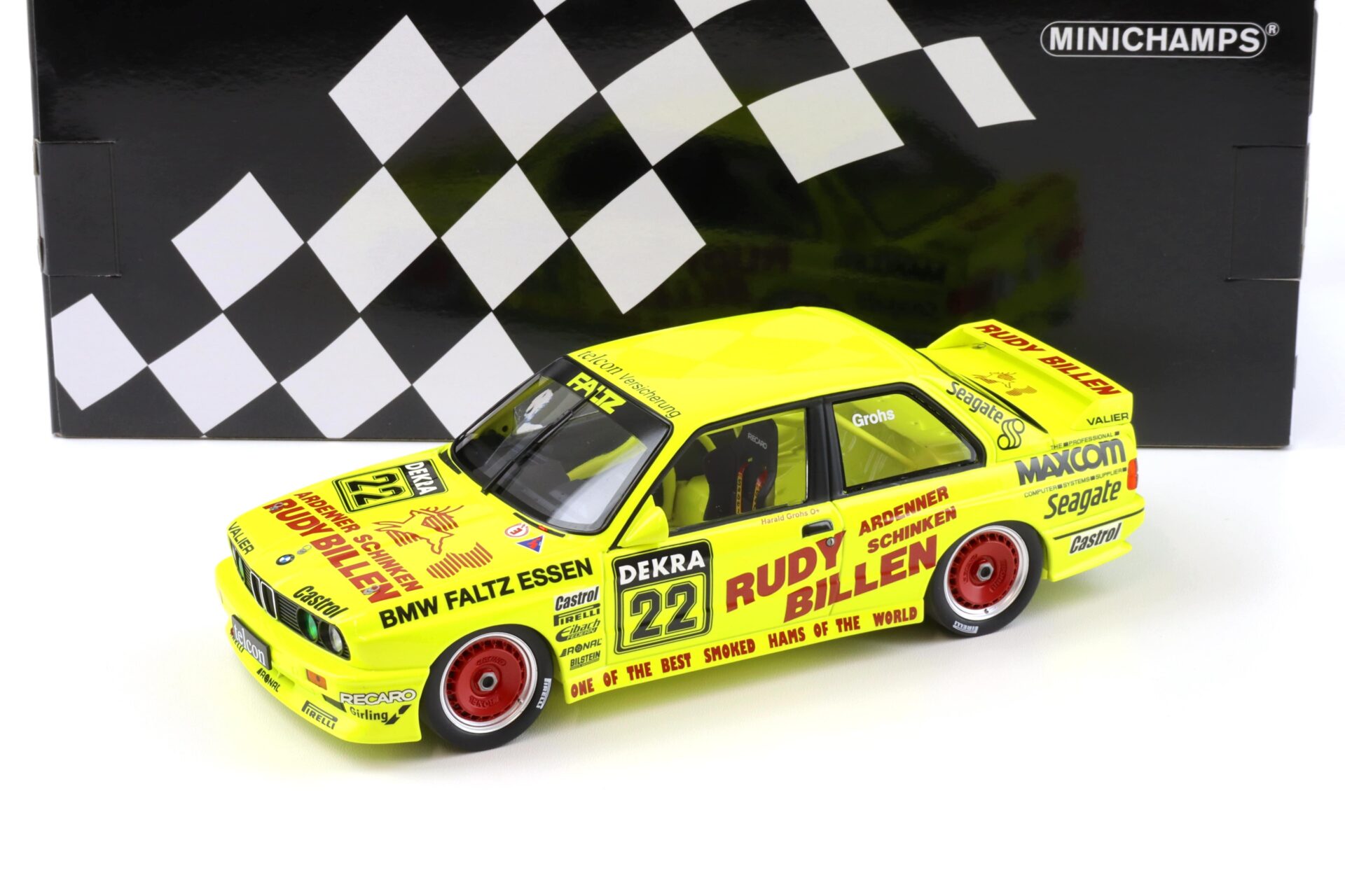 ID 91241 orig.jpg 1:18 Minichamps BMW M3 E30 DTM 1989 Valier Motorsport H.Grohs #22 Rudy Billen