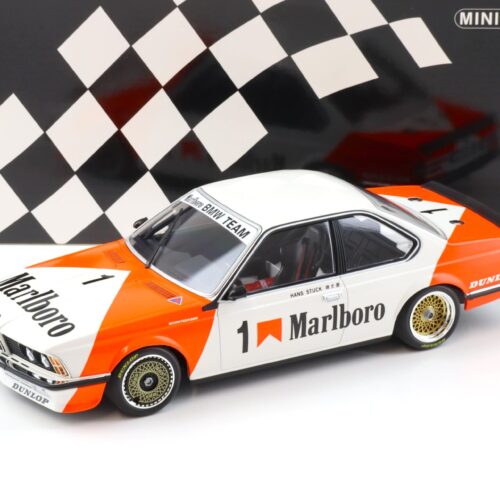 1:18 Minichamps BMW 635 CSI Winner Guia Race Macau 1983 H.J.Stuck #1