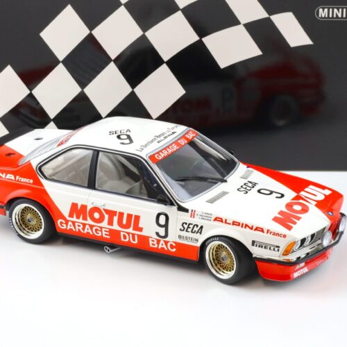 1:18 Minichamps BMW 635 CSI Garage du Bac/ Motul Spa 24h 1984 Hollinger/ Giroix/ Krucker