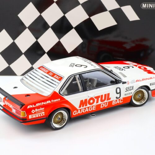 1:18 Minichamps BMW 635 CSI Garage du Bac/ Motul Spa 24h 1984 Hollinger/ Giroix/ Krucker