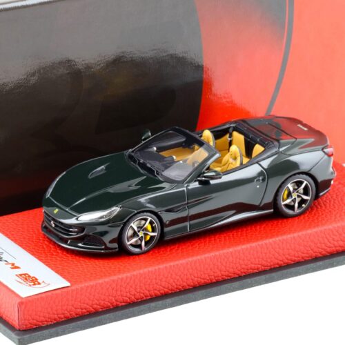 1:43 BBR Premium Ferrari Portofino M Spider Verde British Special Base - Limited 20 pcs.