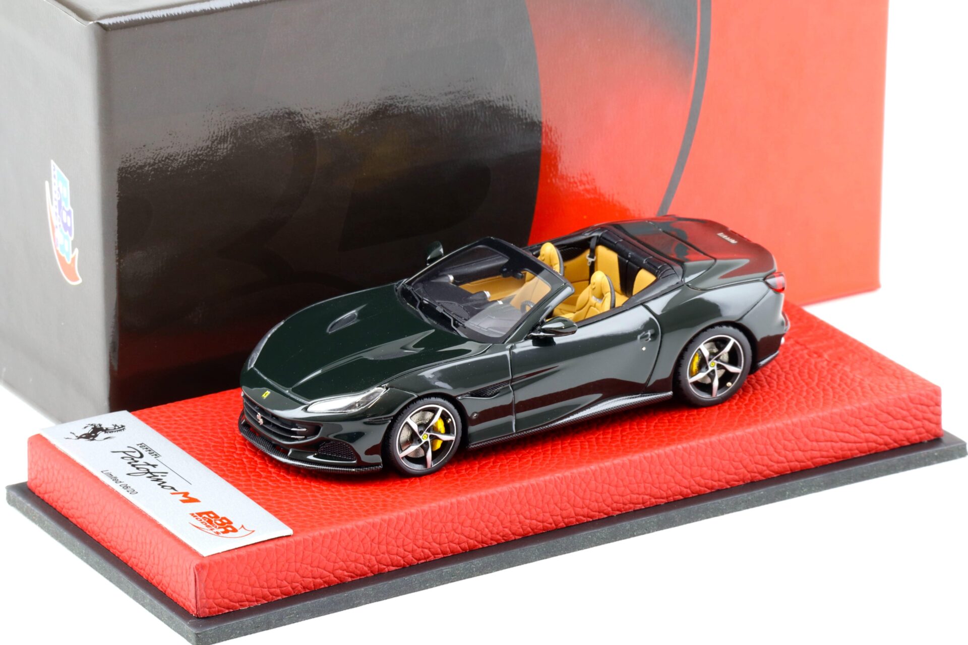 ID 91369 orig 1.jpg 1:43 BBR Premium Ferrari Portofino M Spider Verde British Special Base - Limited 20 pcs.