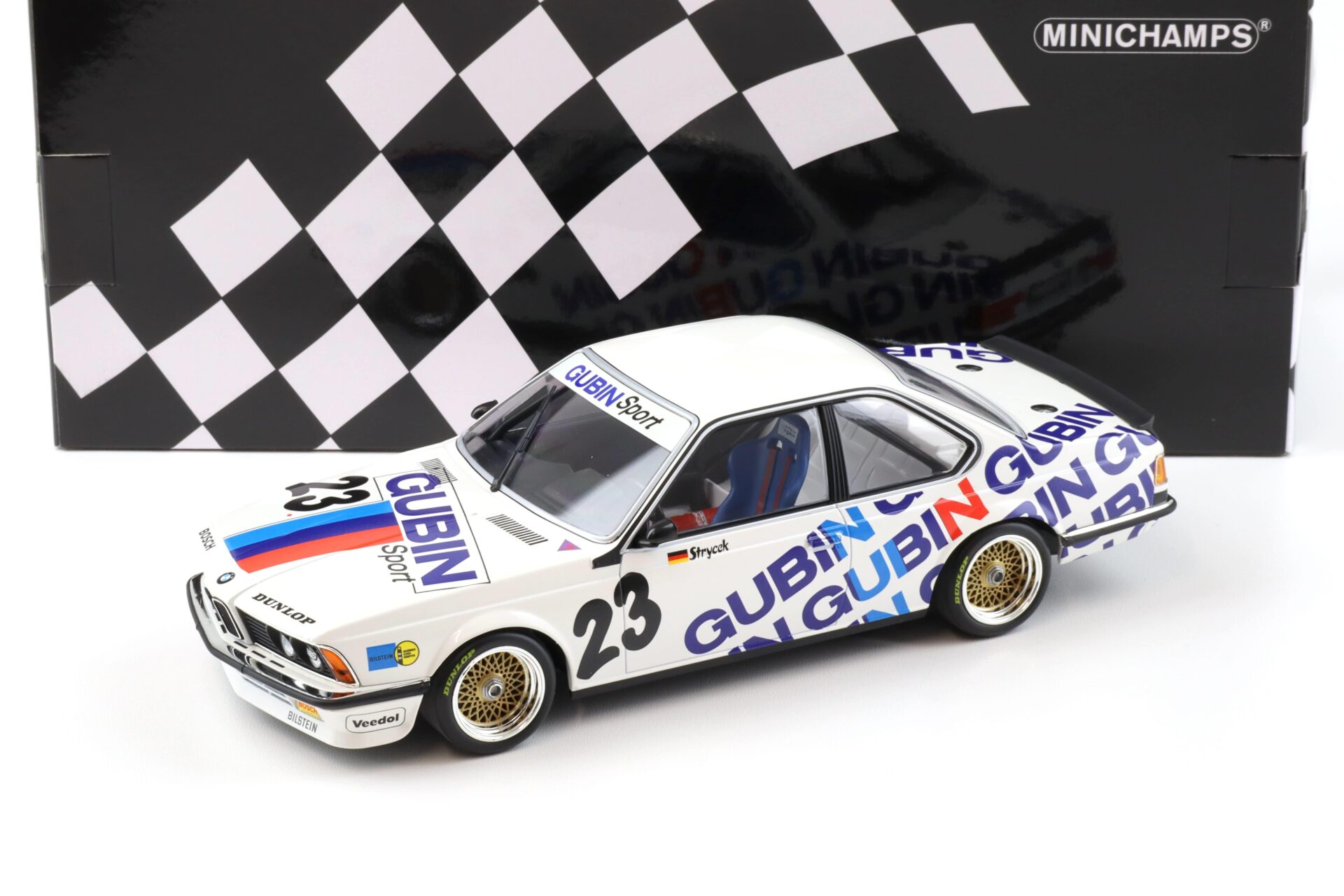 ID 91371 orig 1.jpg 1:18 Minichamps BMW 635 CSI Gubin Sport V.Strycek #23 Winner DPM 1984