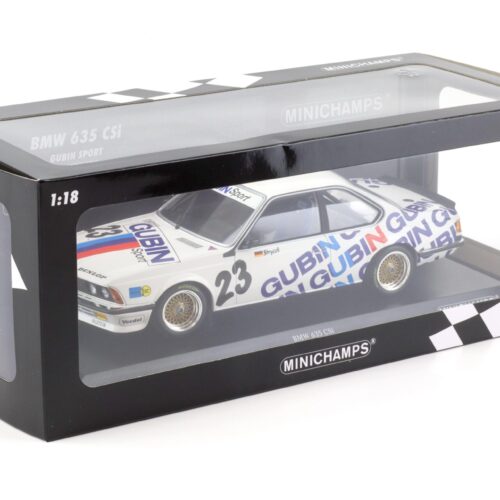 1:18 Minichamps BMW 635 CSI Gubin Sport V.Strycek #23 Winner DPM 1984