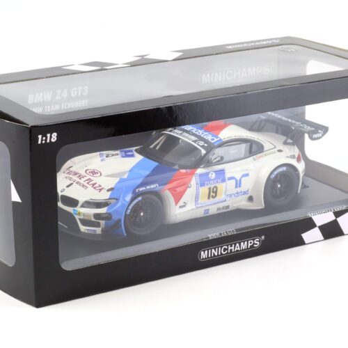 1:18 Minichamps BMW Z4 GT3 Team Schubert ADAC 24h Nürburgring 2013 Müller/ Alzen