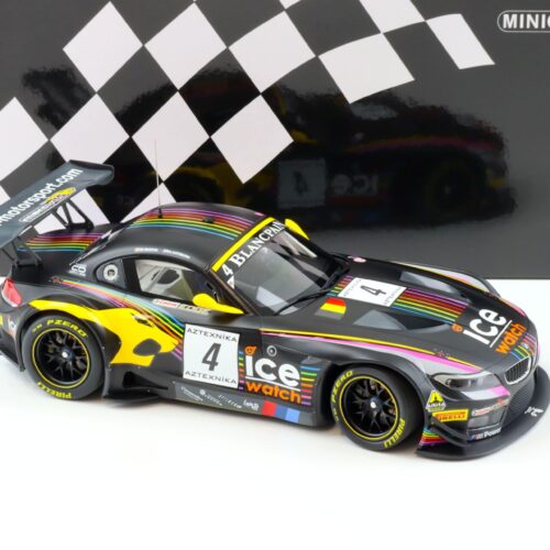 1:18 Minichamps BMW Z4 GT3 Team Marc VDS Blancspain Endurance Baku Challenge 2013