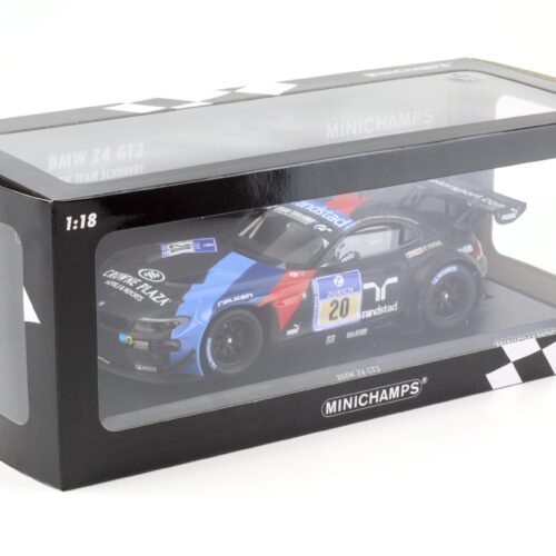 1:18 Minichamps BMW Z4 GT3 Team Schubert ADAC 24h Nürburgring 2013 Tomczyk/Klingmann