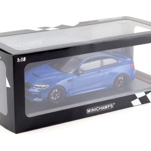 1:18 Minichamps BMW M2 CS (F87) Coupe 2020 blue metallic with black wheels