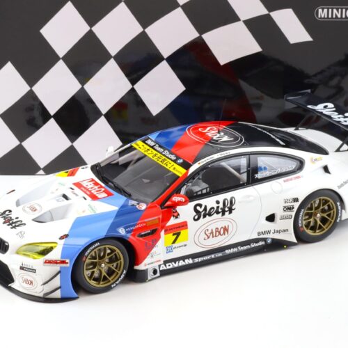 1:18 Minichamps BMW M6 GT3 Team Studie AG STEIFF Super GT Series 2016 Müller/Ara