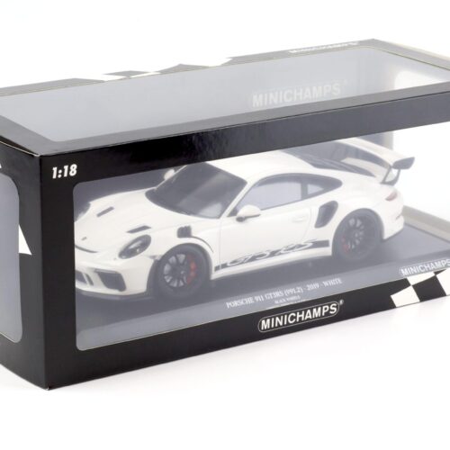 1:18 Minichamps Porsche 911 991.2 GT3 RS white/ black wheels 2019