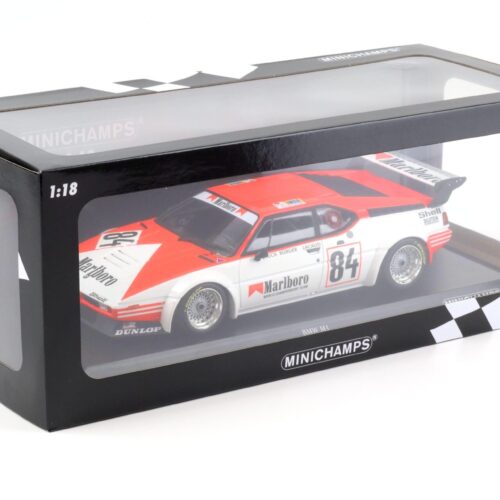 1:18 Minichamps BMW M1 Equipe Dominique Lacaud 24h Le Mans 1980 Stuck/ Bürger