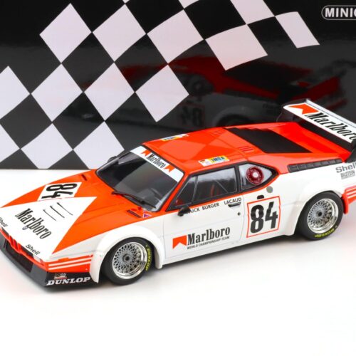 1:18 Minichamps BMW M1 Equipe Dominique Lacaud 24h Le Mans 1980 Stuck/ Bürger