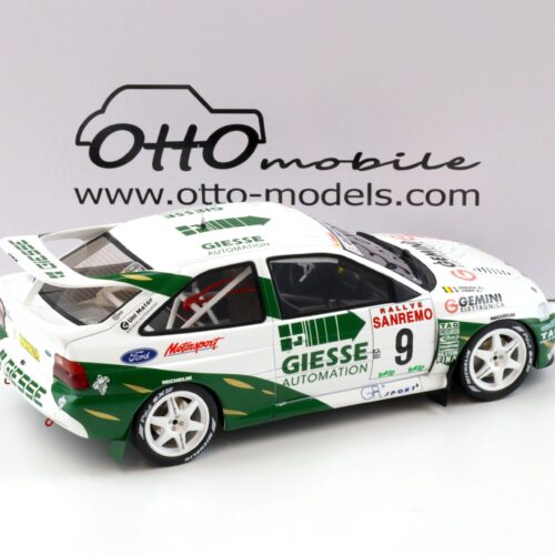 1:18 OTTO mobile OT1038 Ford Escort RS Cosworth Gr.A Rally San Remo Thiry 1994