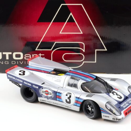 1:18 AUTOart Porsche 917K Winner Sebring 1971 Elford/ Larrousse #3 Martini 80034